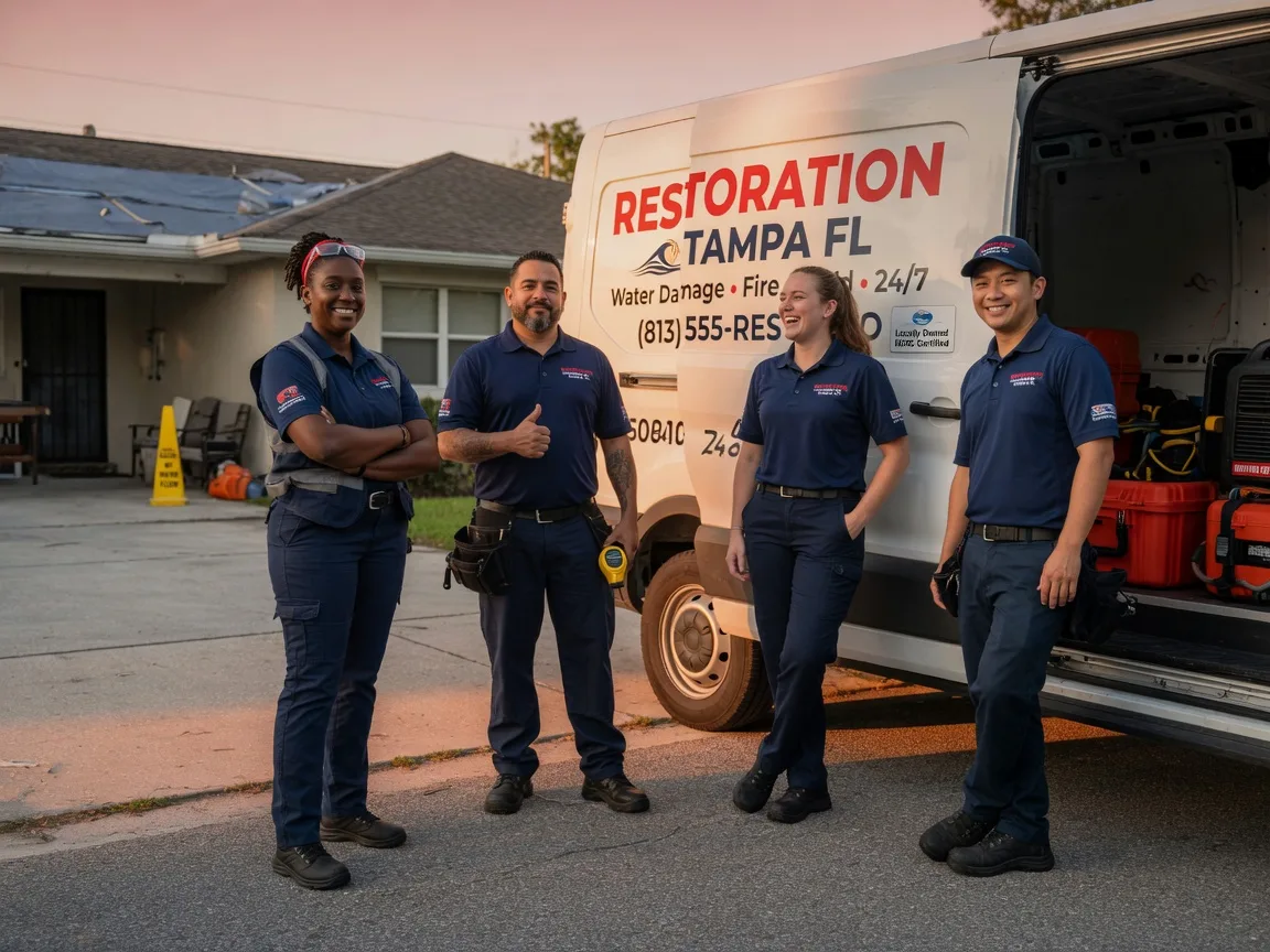 Water Damage Restoration company in Bloomdale, OH